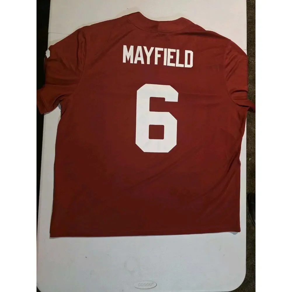 Baker Mayfield Oklahoma Sooners Jersey! XXL BIG 12 College NCAA --NWT